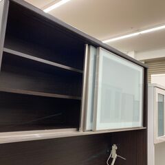 ★ジモティ割引あり★【リユースのサカイ野々市店】レンジボード　ブラウン　(幅)140×(奥行き)46×(高さ)202cm ※クリーニング済みの画像