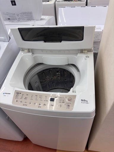 《尼崎市/リサイクルショップドリーム次屋店》★ジモティー割引有★9kg洗濯機　マクスゼン　JW90WP01 2021年製　中古品☆尼崎市若王寺☆