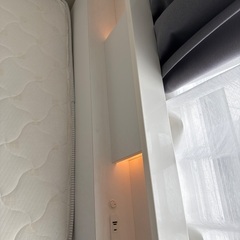 【お譲り先決まりました】ニトリ収納ベッドの画像