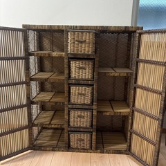 アジアン家具 キャビネット チェスト タンスの画像
