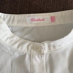 pinkhuntのブラウスとビスチェセット　キッズSサイズの画像