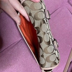 COACHのポーチの画像