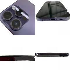 186000 ジャンク品 Apple アップル 携帯電話 iphone 14 pro ディープパープル 通電不可 [250322HM210308]の画像
