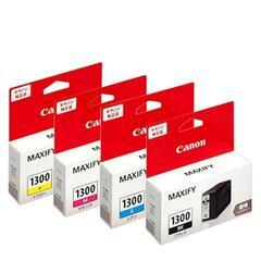 【純正品 4色セット】CANON キヤノン インクタンク PGI-1300 4色セット の画像