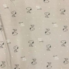 【ほぼ未使用】スヌーピー　授乳ケープの画像