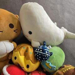 ちいさなぬいぐるみたくさんの画像