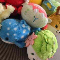 ちいさなぬいぐるみたくさんの画像