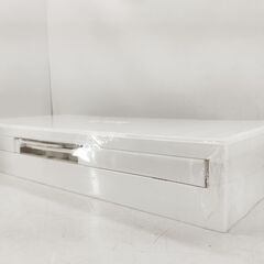 新品 未使用品 ストレージボックス 収納 コンテナ 折りたたみ 45L ホワイト　/MJ-1246 2F北奥の画像