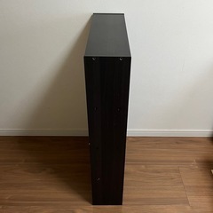 【0円】本棚 黒色の画像