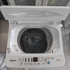 Hisense　2021年製    4.5K    洗濯機の画像
