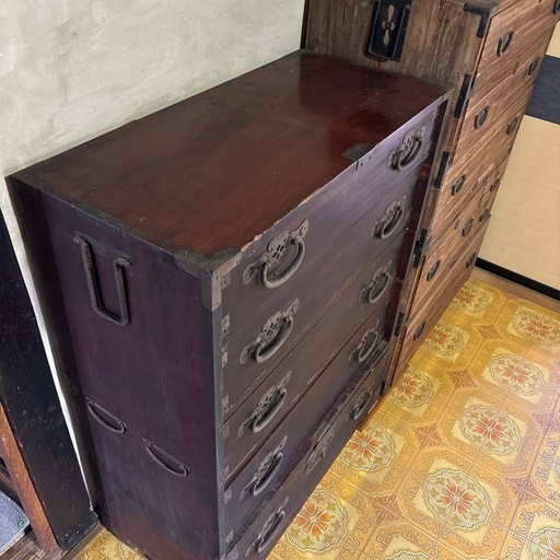 古箪笥 　明治？昭和初期？  