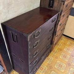 古箪笥 　明治？昭和初期？  の画像
