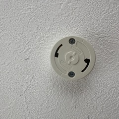 シーリングファンライトの取り付け