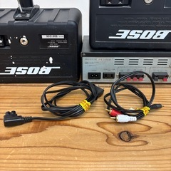 中古 BOSE ボーズ 101MM ブラケット付き 2台セット オースミ電機OU-15アンプセット検） 音響機器 ブラック ペア店舗用品什器の画像