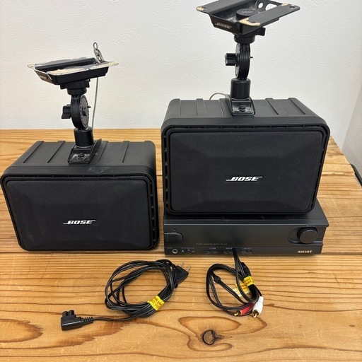 決まりました。中古 BOSE ボーズ 101MM ブラケット付き 2台セット