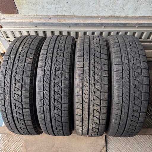 HONDA 純正　スチールホイール　バリ山　BRIDGESTONE VRX 155/65R14 スタッドレス　タイヤ　2019年製　1