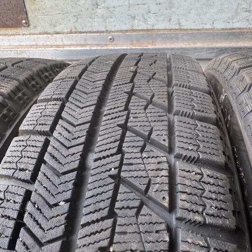 HONDA 純正　スチールホイール　バリ山　BRIDGESTONE VRX 155/65R14 スタッドレス　タイヤ　2019年製　1