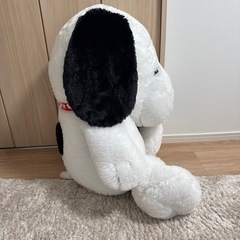 美品 特大スヌーピーぬいぐるみの画像