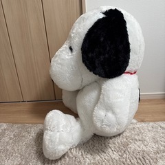 美品 特大スヌーピーぬいぐるみの画像