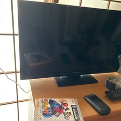 小型テレビCDプレーヤー、ぬいぐるみの画像