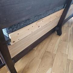 美品  ローソファー アカツキ（3人掛け）幅187cm × 奥行79cm × 高さ68cm（座面まで約34cm/床下11cm）　の画像