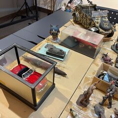 【大量放出】ミリタリー模型・戦車ジオラマまとめ売り（引き取り限定・現状販売）の画像