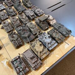 【大量放出】ミリタリー模型・戦車ジオラマまとめ売り（引き取り限定・現状販売）の画像