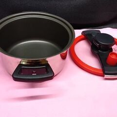 【リサイクルストアスターズ吉野店】【中古品】MEYER クッキング鍋 圧力鍋 20cm 3L 取説・レシピ付きの画像