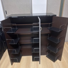 【決まりました】本棚　ピアノブラックの画像
