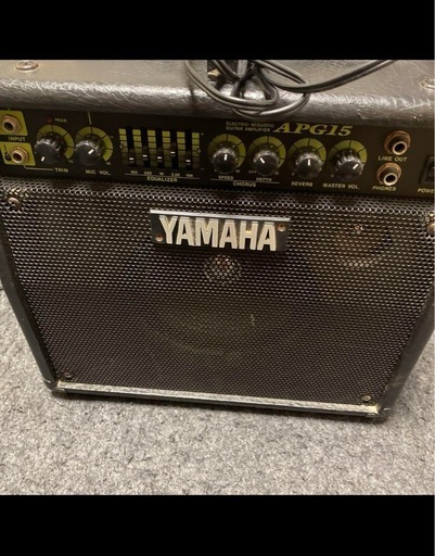 YAMAHA APG15 エレアコ アンプ ギター マイク ヤマハ