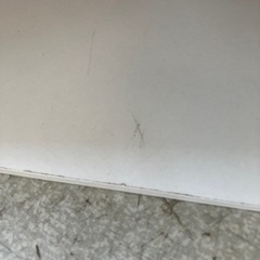 K2508-312 カラーボックス ホワイト 2段　キズ汚れ水しみ有りの画像