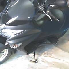 SUZUKI バーグマン200 GM エンジン始動確認 自賠責保険で乗れます 半額配送キャンペーン 現状渡し諸経費￥0- 横浜 P-Yardの画像