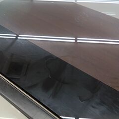 ★リユースのサカイ日立店★HJ7545  テーブル ブラウン H39×D90×W55 クリーニング済み の画像