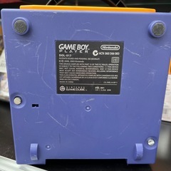 【GBプレイヤー付きゲームキューブ】NINTENDOのゲームキューブ（ゲームボーイプレイヤー付き）のご紹介です！の画像