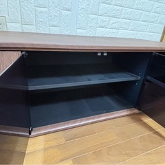 【美品】木製テレビボードの画像