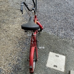 折り畳み式自転車の画像