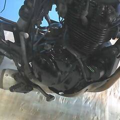 YAMAHA TW225 黒 エンジン始動確認 自賠責保険で乗れます 半額配送キャンペーン 期間限定 現状渡し諸経費￥0- 横浜 P-Yardの画像
