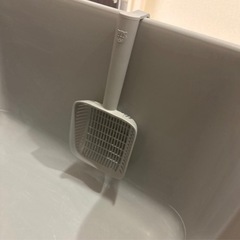 猫トイレ　大きめ　【中古品】の画像