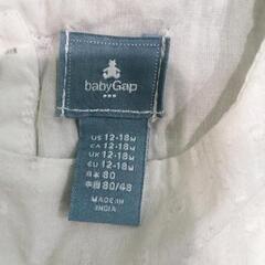 0827-007 babyGAP ワンピースドレス　サイズ80の画像