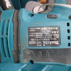 makita マキタ HR182D ハンマドリル 18ｍｍ ハンドル/ケース付 中古品 18V 本体のみ【ハンズクラフト宜野湾店】の画像