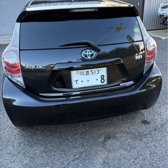 トヨタ アクア 車検付き ハイブリッドバッテリー交換済みの画像