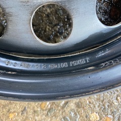 トヨタ純正スチールホイール　4本の画像
