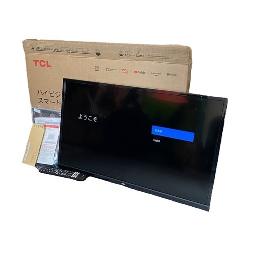 TCL 32S516E ハイビジョンスマート液晶カラーテレビ  2022年製 生活家電