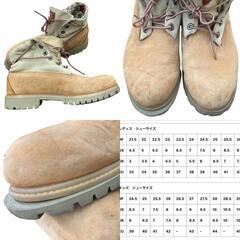 186000 現状品 Timberland ティンバーランド ショートブーツ 26.5 キャメル メンズ [A1000021826794A]の画像