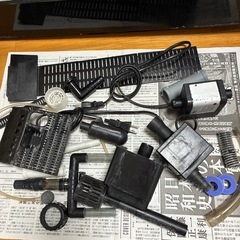 ☆取引中☆ガラス水槽90cm と水槽台　上部濾過の画像