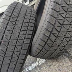 走行わずか100キロ！2024年製 スタッドレスタイヤ 225/60R17 99Q ブリヂストン ブリザック　DM-V3の画像
