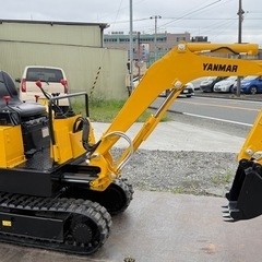 ヤンマー　ミニユンボ　YB10-2 油圧ショベル　ゴムキャタ　1tクラス　全国陸送可能 下取りOK　の画像