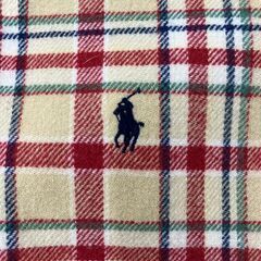 180059 現状品 RALPH LAUREN ラルフローレン Ralph Lauren マフラー ベージュ　 ユニセックス [A1000023055055A]の画像