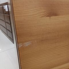 ★リユースのサカイ日立店★HJ7551 無印良品 チェスト ナチュラルブラウン H83×D39×W41.5 クリーニング済み の画像