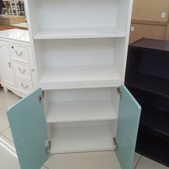 ★リユースのサカイ日立店★HJ7552 IKEA 収納棚 ホワイト H129×D30×W60 クリーニング済み の画像